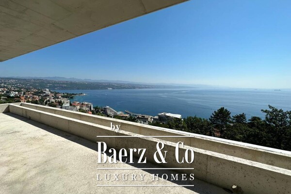 photo 15 Opatija, four-room apartment with a view of the entire Kvarner, NKP 200 m2