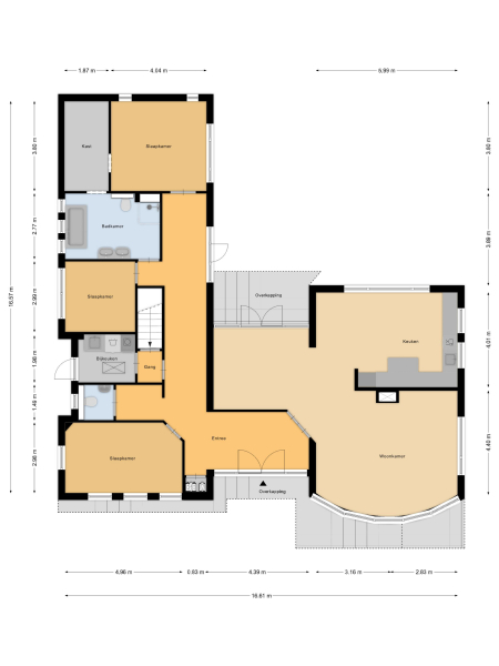 Floor Plan 1 - Diepenheimseweg 25 a