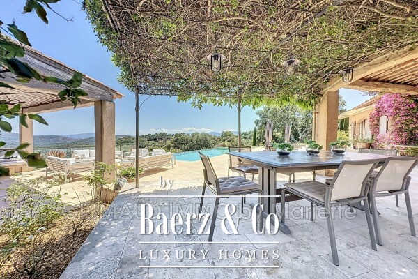 photo 5 Charming Property with Panoramic View of Grimaud Castle – La