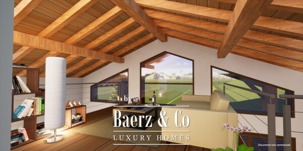 photo 2 Chalets T5 with a view of the Mont Blanc massif