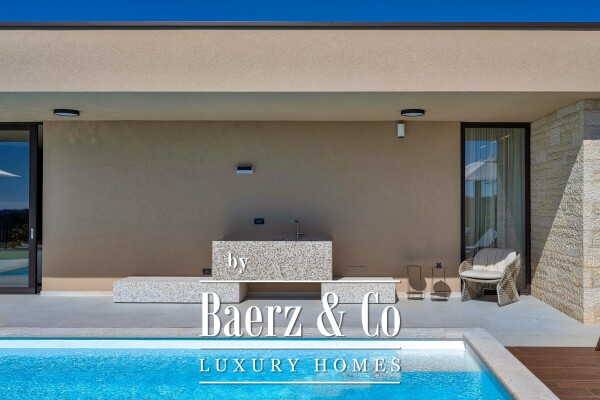 photo 8 Istria, Labinci, luxury single-storey house with sea view