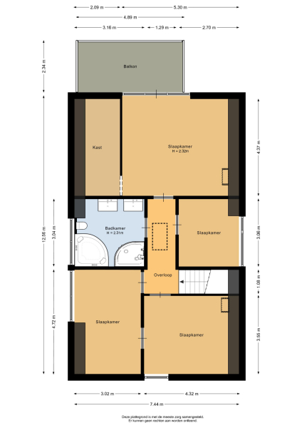 Floor Plan 4 - Provincialeweg Oost 64