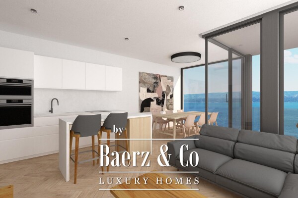 photo 13 Duće, luxurious Penthouse in a new building with a swimming pool and an open sea view