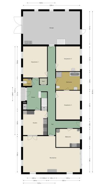 Floor Plan 1 - Heuvelstraat 8