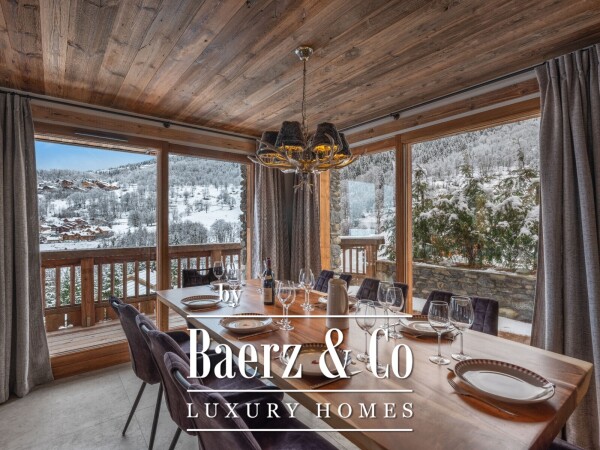 photo 3 4 bedrooms chalet with a view of La Saulire, nearly ski slopes
