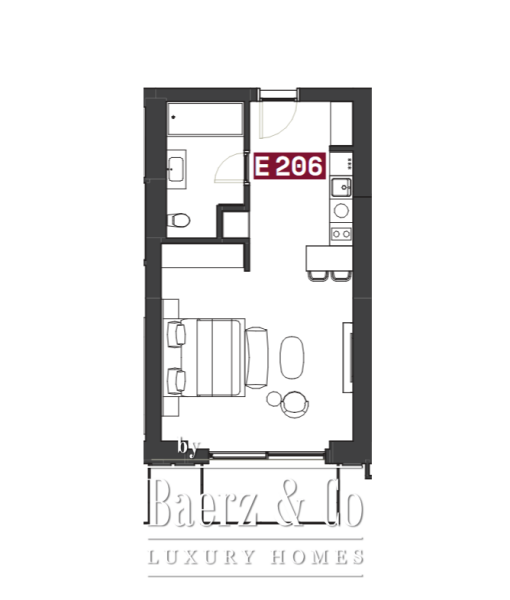 photo 19 Luxurious Studio Apartment in a New Project in Tivat
