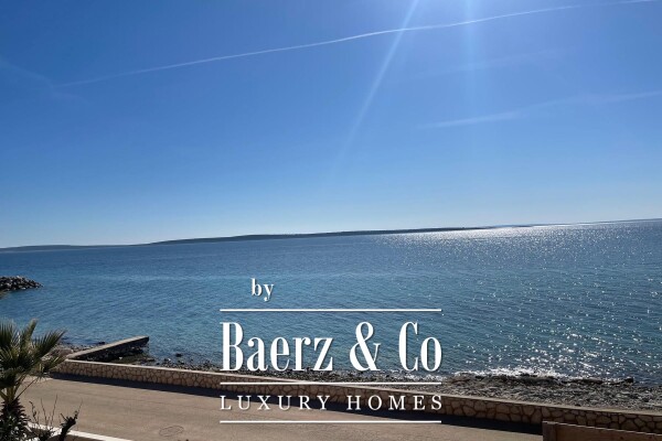 photo 4 Pag, Mandre, luxurious three-bedroom apartment first row to the sea, NEW BUILDING