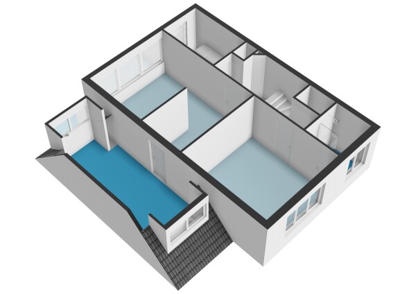 Floor Plan 6 - Charlotte van Montpensierlaan 44