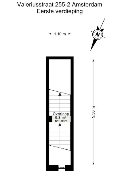 Floor Plan 3 - Valeriusstraat 255 2