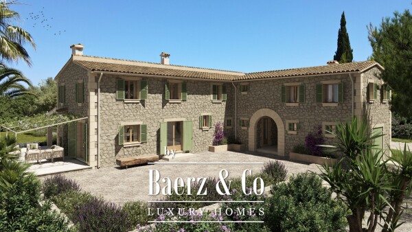 photo 2 Elegant country house Pollenca with gardens and pool