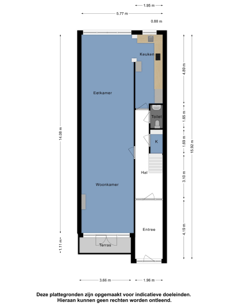 Floor Plan 2 - Oudedijk 92 A