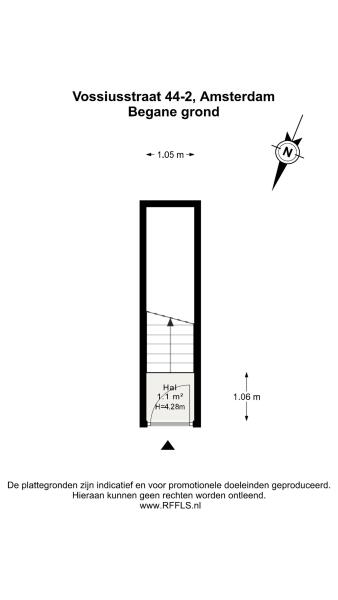 Floor Plan 1 - Vossiusstraat 44 2