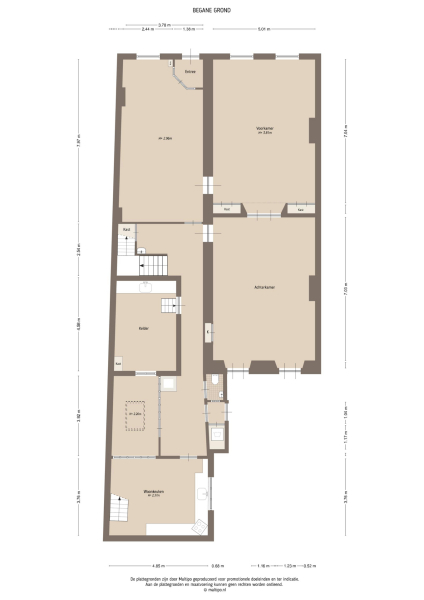 Floor Plan 1 - Gasthuisstraat 12