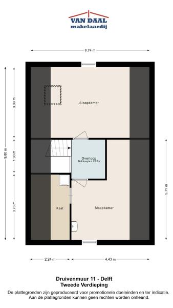 Floor Plan 5 - Druivenmuur 11