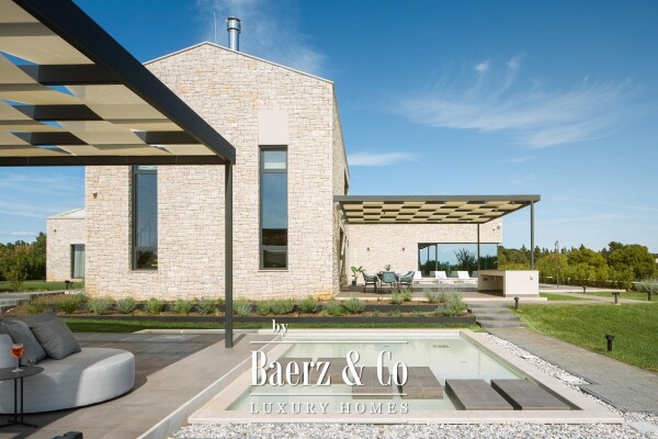 photo 6 Istria, Bale - a luxury villa with an outdoor and indoor swimming pool, sauna and a building plot