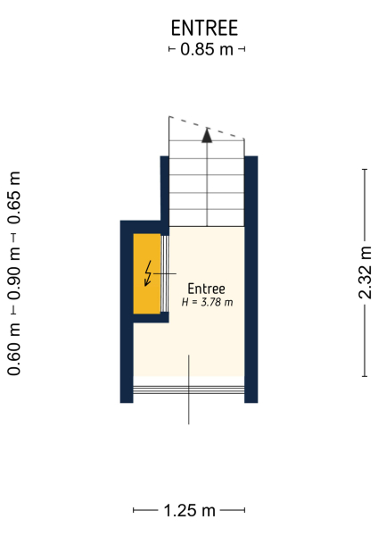 Floor Plan 1 - Kruisstraat 20