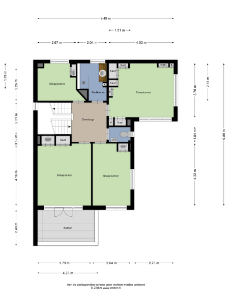 Floor Plan 3 - Fruinlaan 8