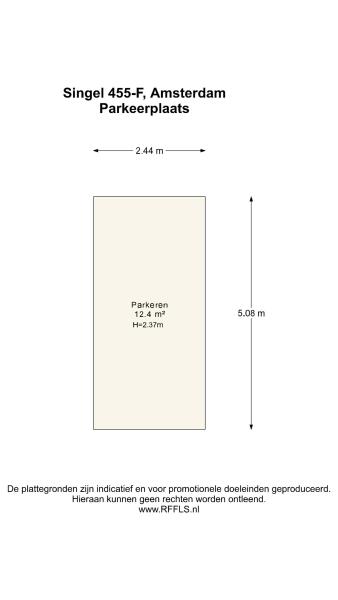 Floor Plan 5 - Singel 455 F