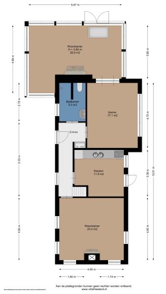 Floor Plan 2 - Klijnsmavaart 8