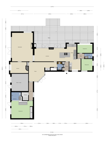 Floor Plan 2 - Achttienhontpad 4