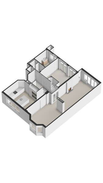 Floor Plan 3 - Stadionweg 67 3